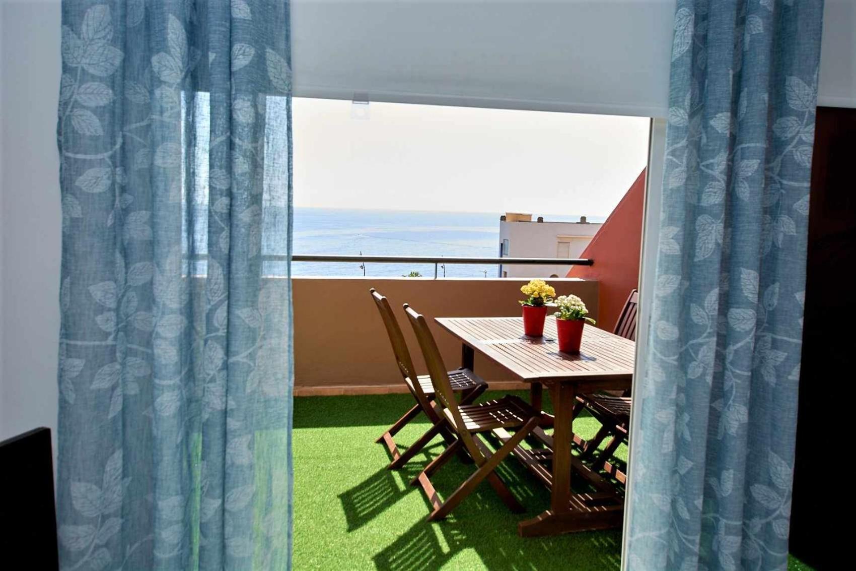 Bonita vivienda vacacional con vistas al mar playaWIFI Radazul Exterior foto